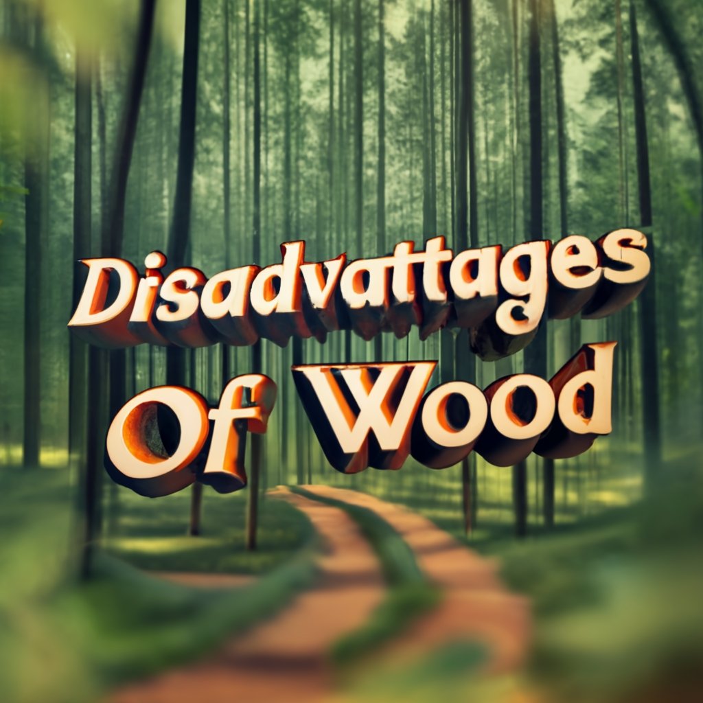 Disadvantages of wood