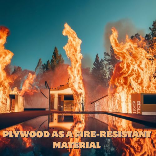 Plywood as a fire-resistant material