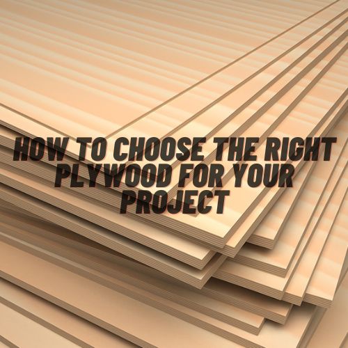 How to Choose the Right Plywood for your Project