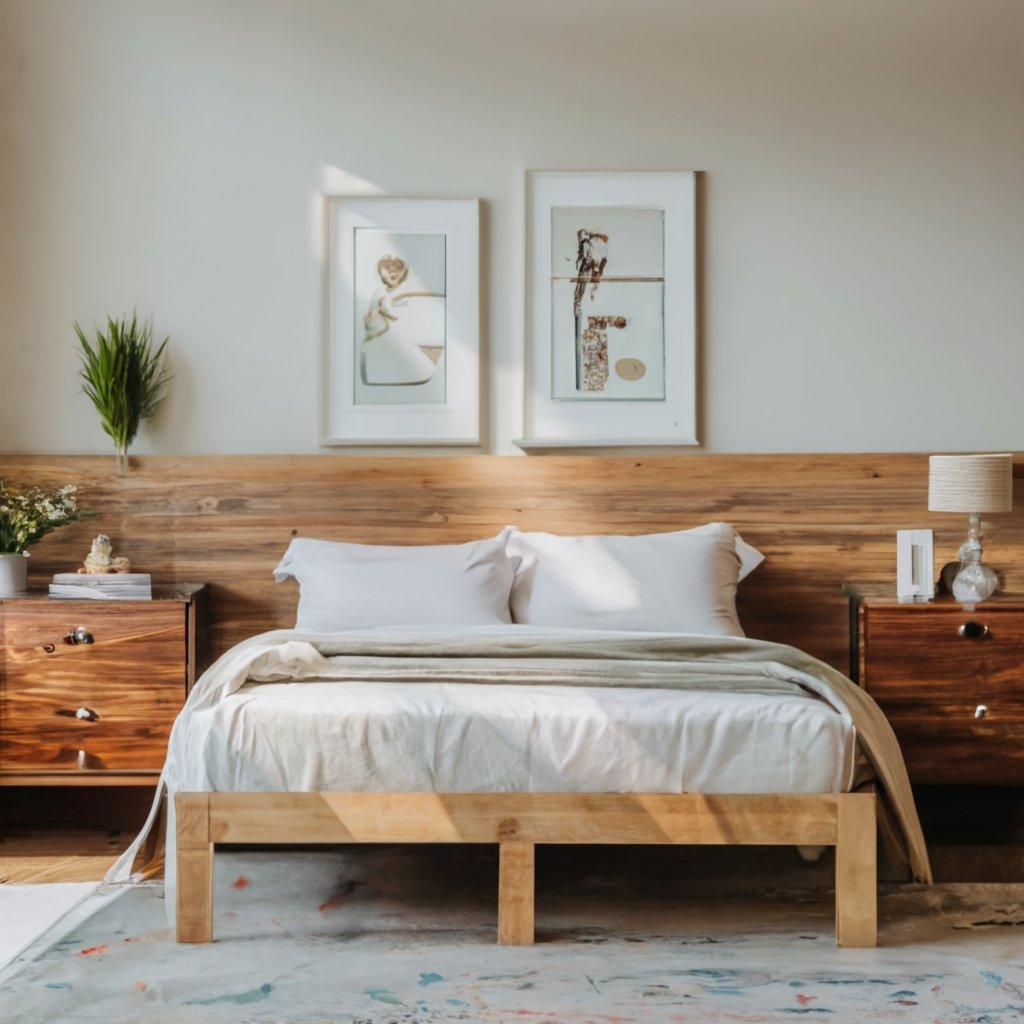 Twin XL Bed Frame Wood