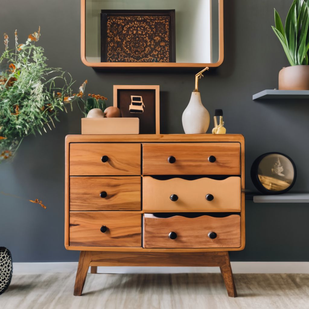 Solid Wood Small Dresser